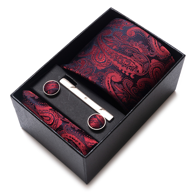 Men'S Accessories Gift Set Branded - 남성용 클래식 명절 선물 상자, 넥타이