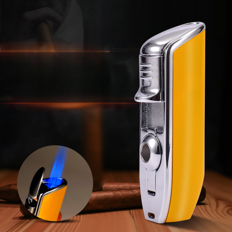 Lighter Windproof - 강력한 시가 라이터, 펀치 기능, 방풍