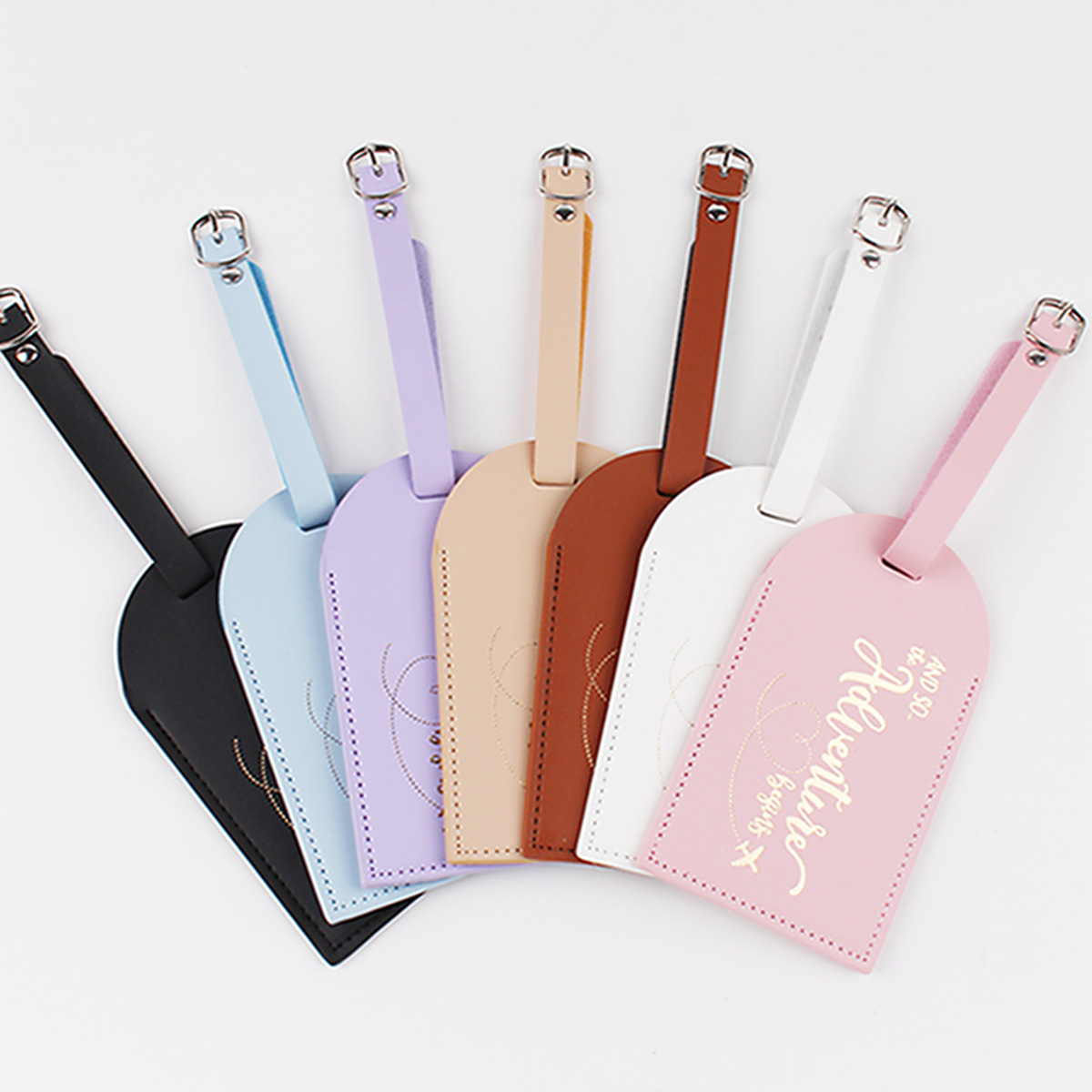 Men Accessories Name - 1PC 여성 남성 PU 가죽 수하물