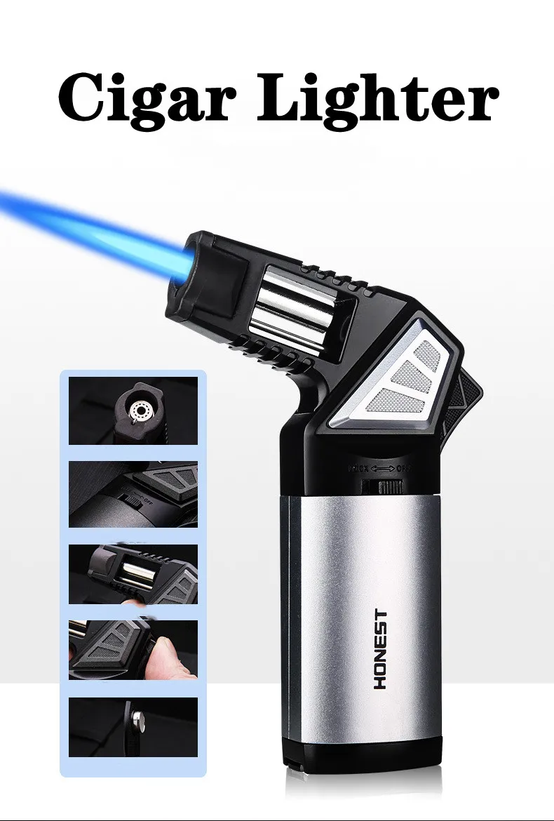 Lighter Windproof - 튼튼한 금속 다용도 야외 방풍 부탄