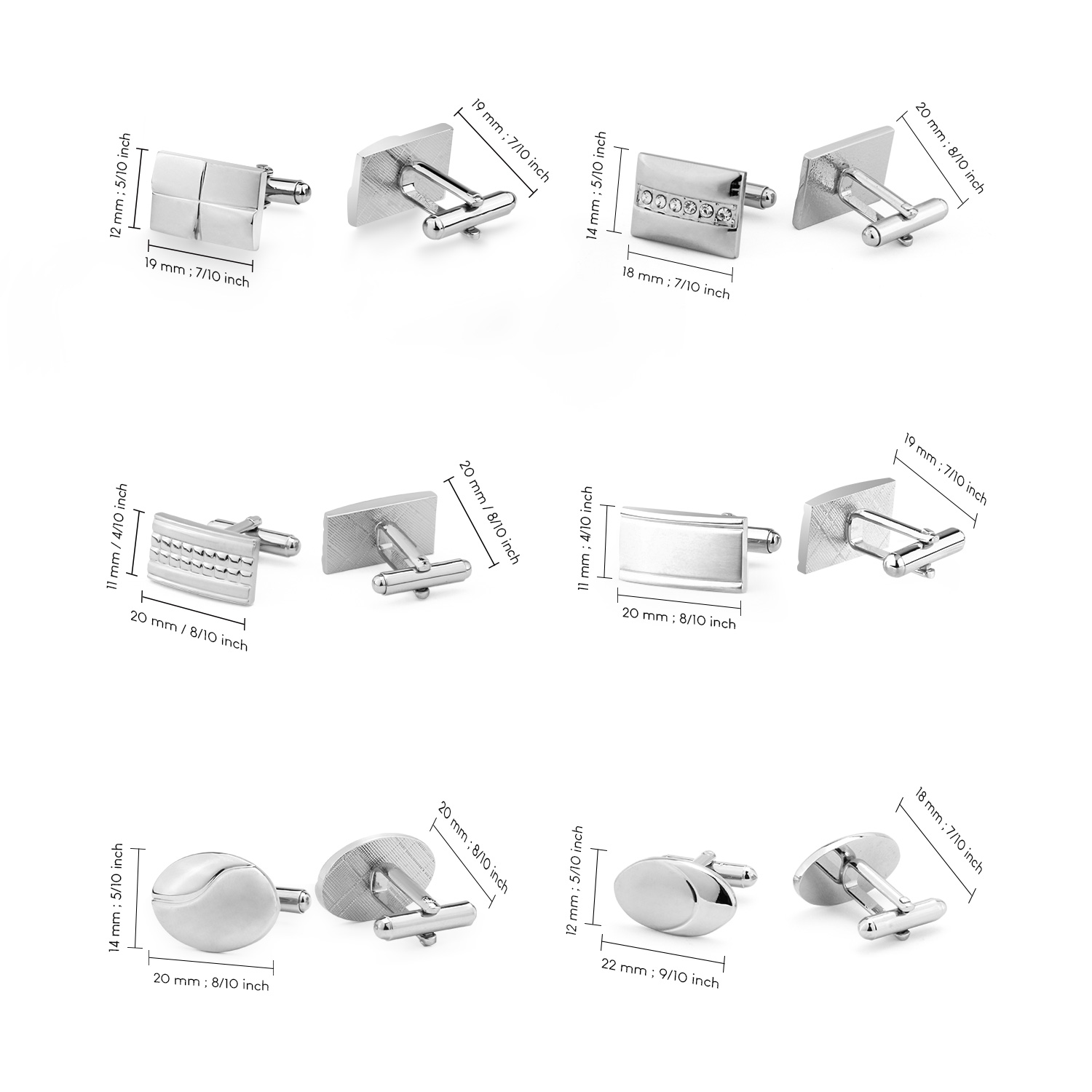 남성 액세서리에 대 한 1 쌍 커 프 스 단추 금속 미 - Men'S Minimalist Accessories 리뷰 및 가격