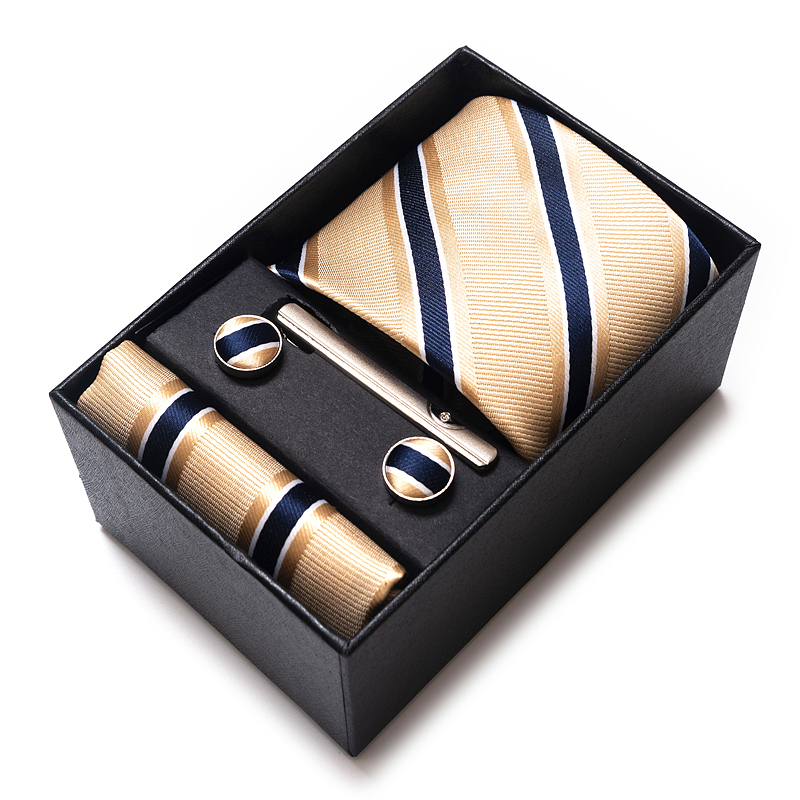 남성용 클래식 명절 선물 상자, 넥타이 손수건 커프스  - Men'S Accessories Gift Set Branded 리뷰 및 가격