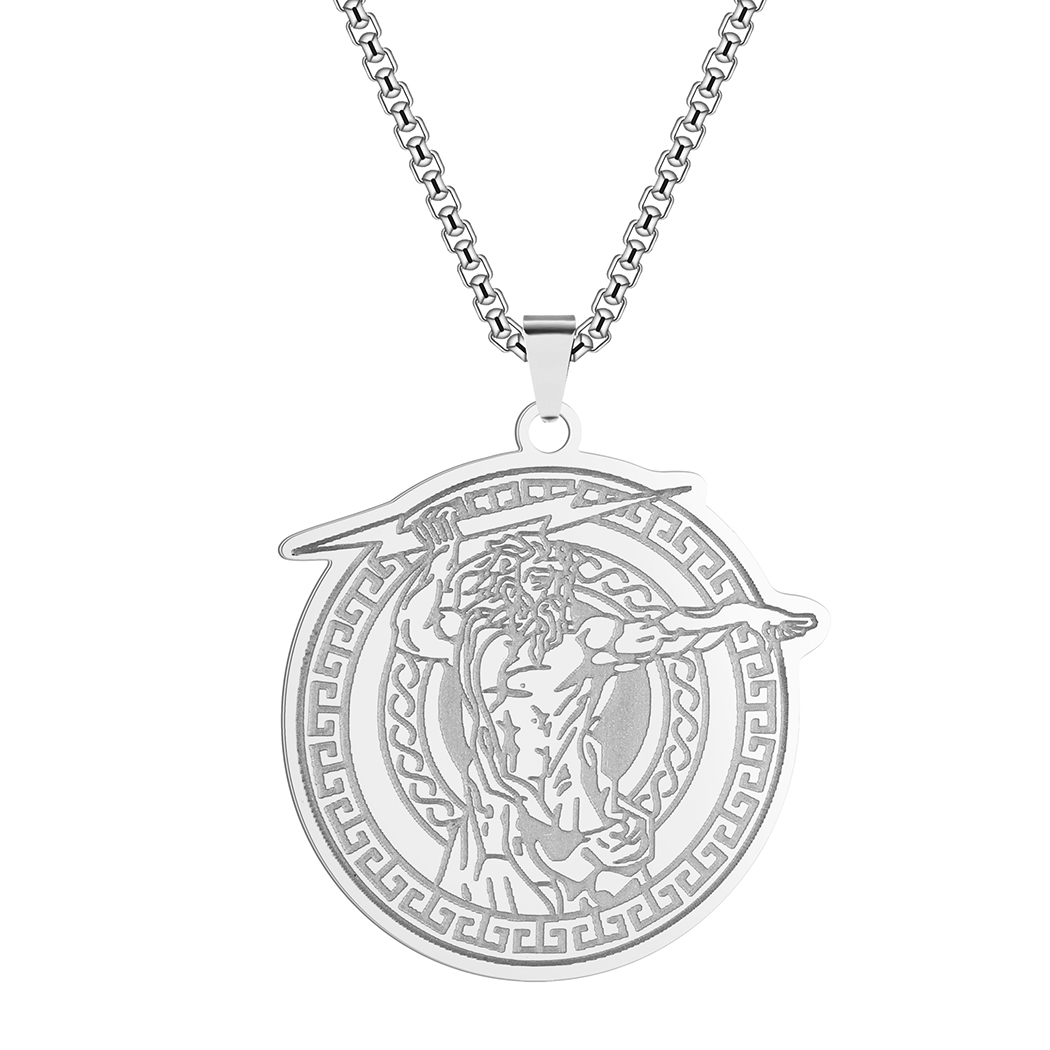 남녀공용 빈티지 제우스 펜던트 목걸이, 그리스 신화,  - Zeus Men Accessories 리뷰 및 가격