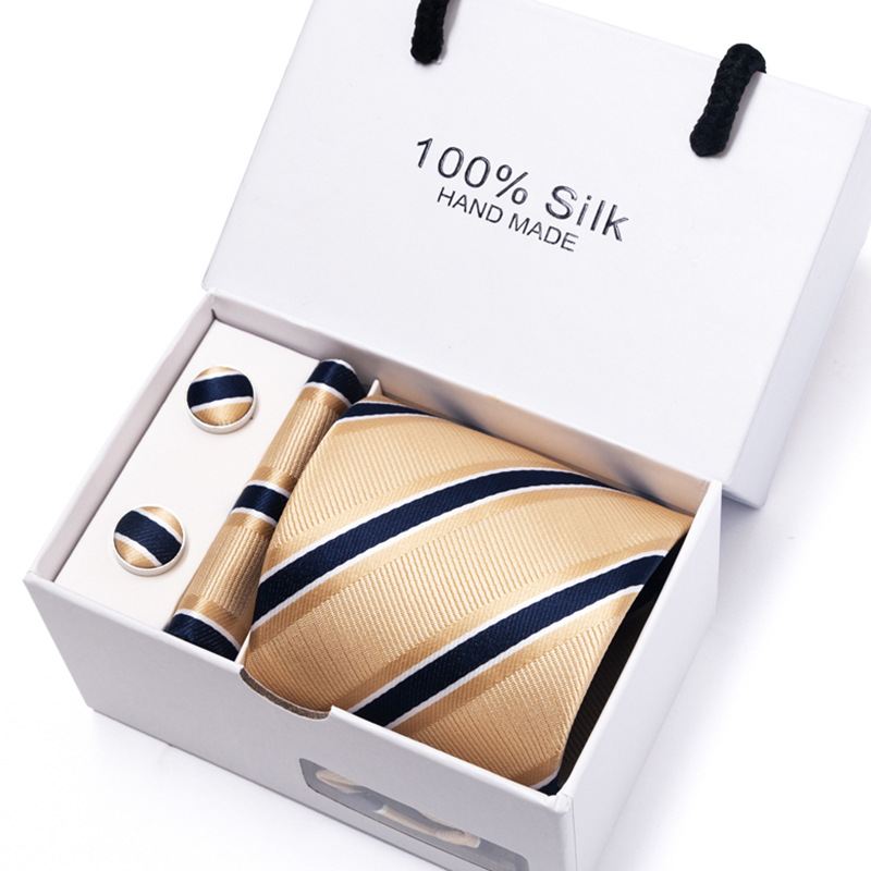 새로운 남자의 꽃 폴카 도트 멀티 컬러 스팟 선물 상자 - Neck Tie Set Box 리뷰 및 가격