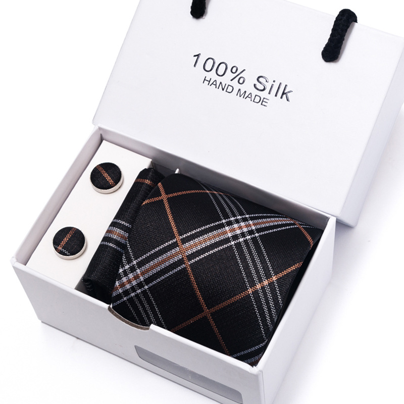 새로운 남자의 꽃 폴카 도트 멀티 컬러 스팟 선물 상자 - Neck Tie Set Box 리뷰 및 가격