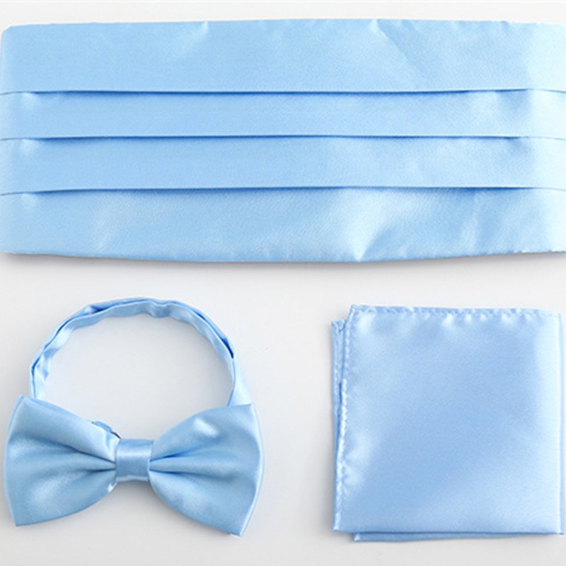 남성용 솔리드 보타이 넥타이 세트 (커머번드, 손수건, - Neck Tie Set Box 리뷰 및 가격