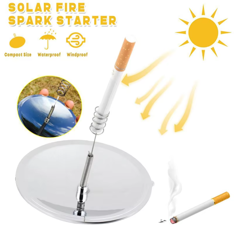 야외 태양열 점화 라이터 캠핑 생존 화재 방수 방풍 여 - Lighter Windproof 리뷰 및 가격