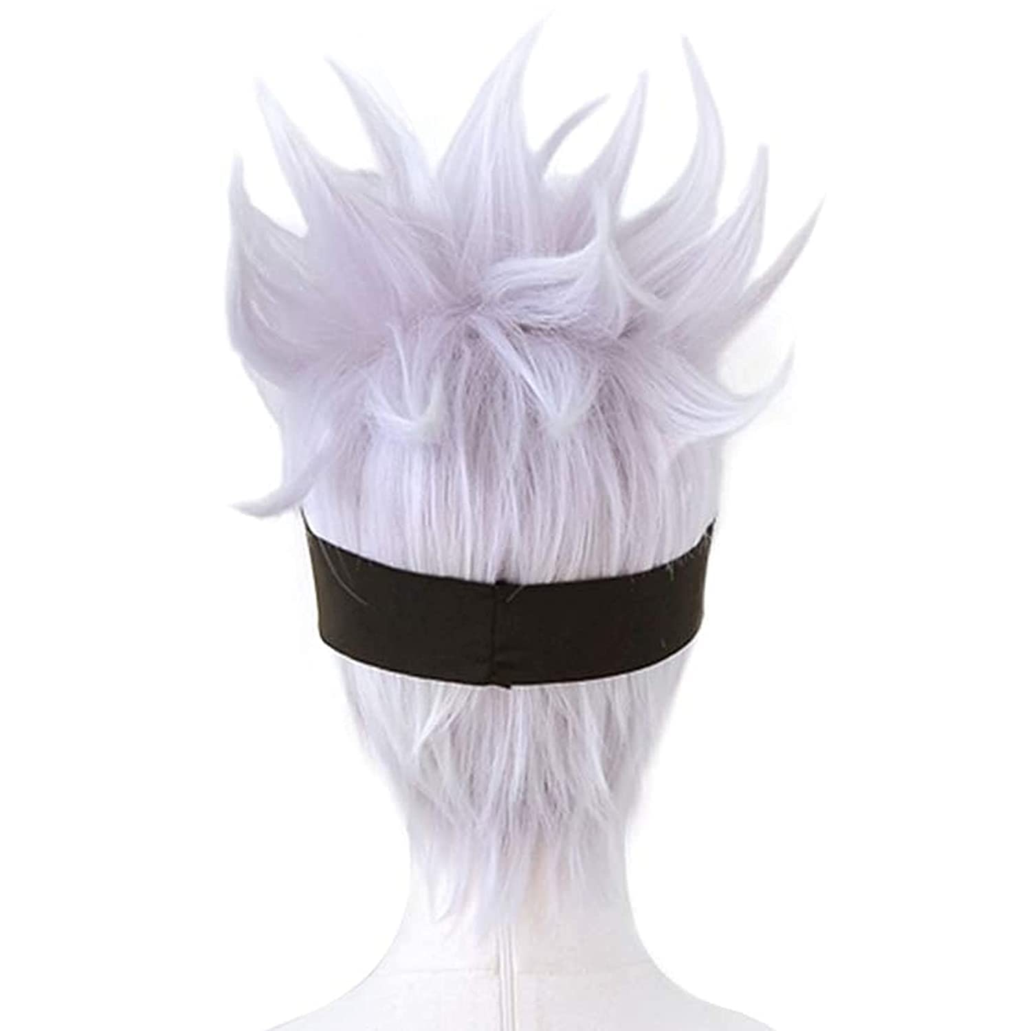 블랙 블라인드 폴드 + 짧은 웨이브 코스프레 가발, 라 - Men Accessories Silver 리뷰 및 가격