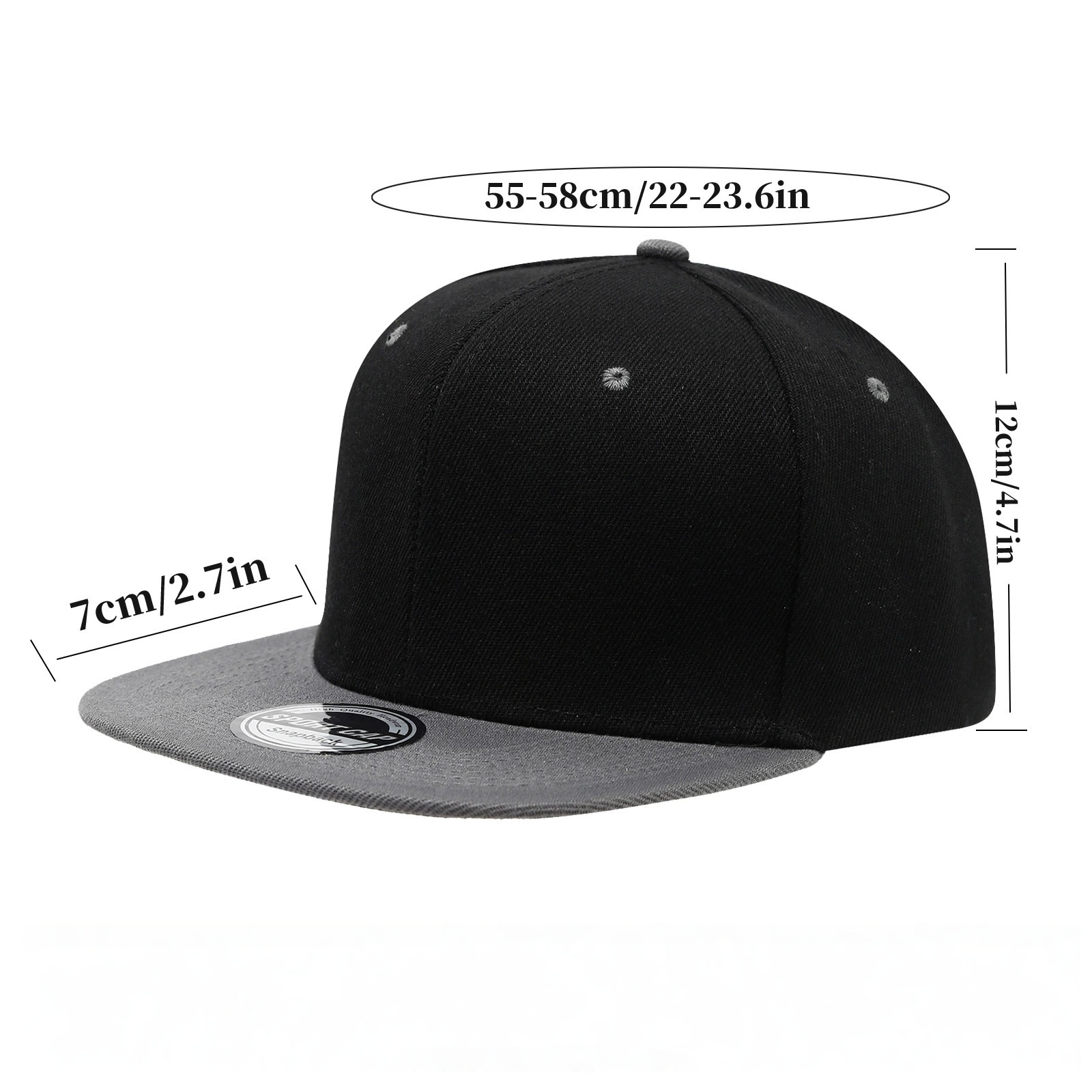 커스텀 로고 스냅백 캡 남성 힙합 남성용 본 베이스볼  - Hat Snapback Cap 리뷰 및 가격