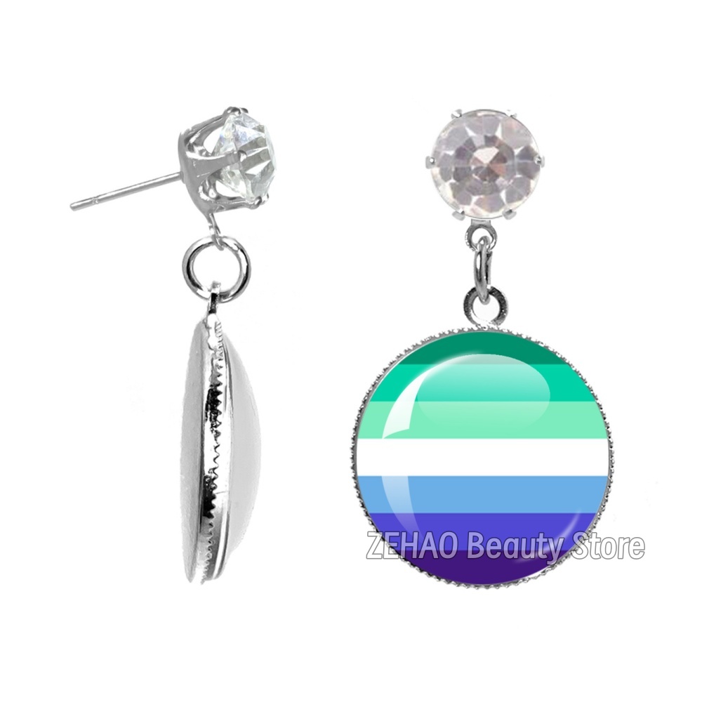 핫세일 MLM 게이 프라이드 깃발 귀걸이 액세서리 16 - Men'S Accessories Jewelry Sale 리뷰 및 가격
