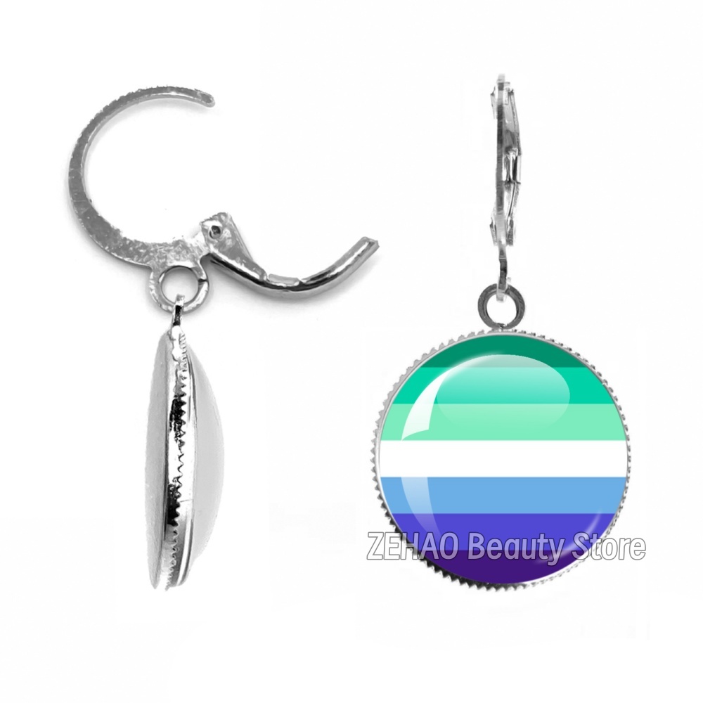 핫세일 MLM 게이 프라이드 깃발 귀걸이 액세서리 16 - Men'S Accessories Jewelry Sale 리뷰 및 가격