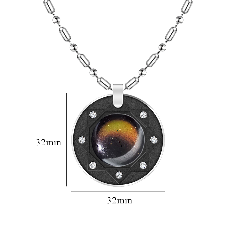 유니섹스 열 감지 화산석 펜던트 목걸이 내마모성 피부  - Men Accessories To Wear 리뷰 및 가격