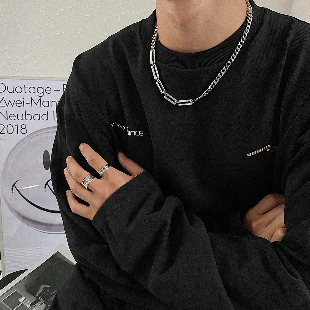 HNSP 316L 스테인레스 스틸 원 투 체인 스타 크 - Men'S Minimalist Accessories 리뷰 및 가격