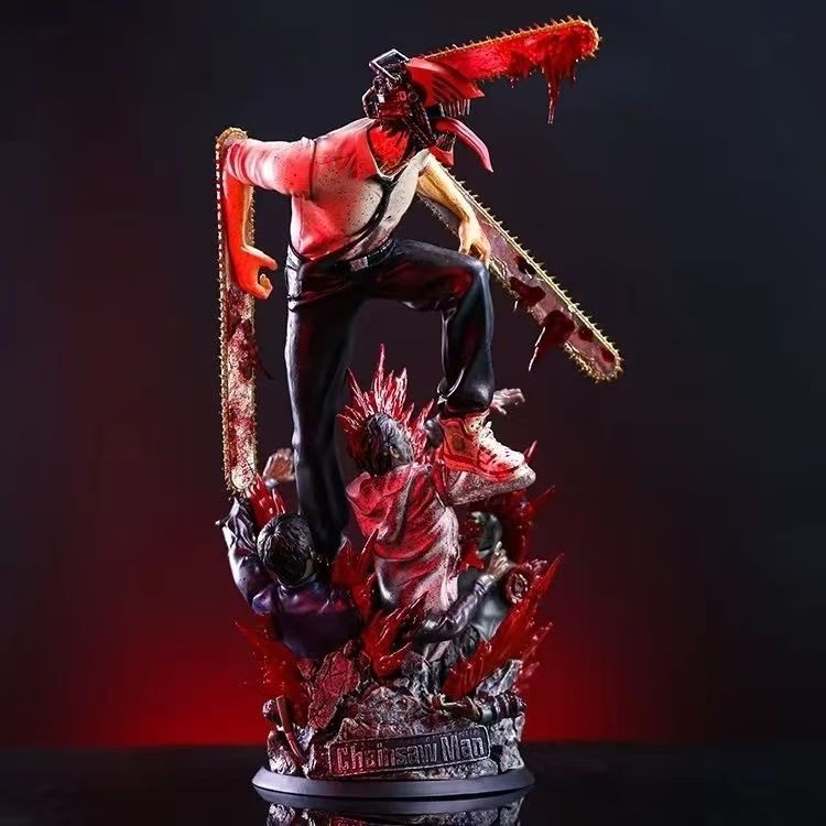 체인소맨 피규어 수집품, 애니메이션 캐릭터 장난감, 생 - Men Accessories Collection 리뷰 및 가격