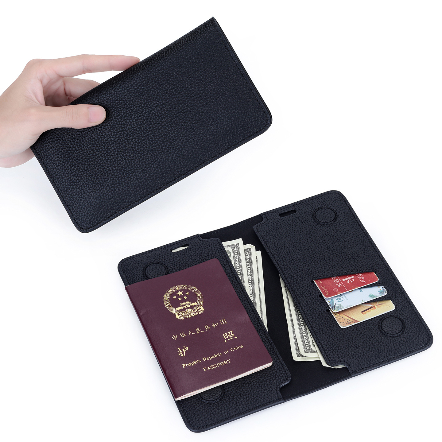 슬림 미니멀리스트 여권 지갑, 천연 가죽 여권 홀더,  - Men'S Minimalist Accessories 리뷰 및 가격
