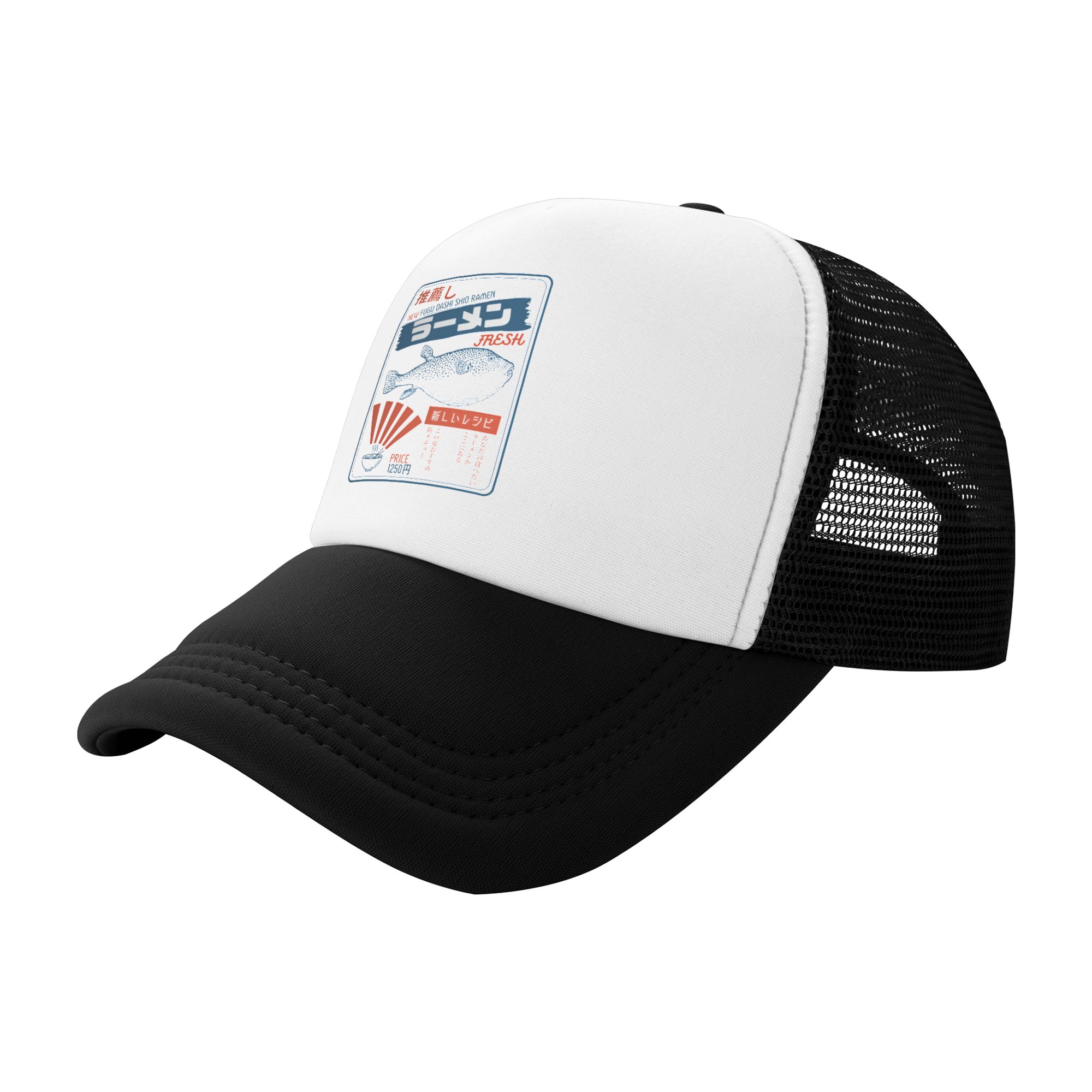 빈티지 푸구 퍼퍼 피쉬 라멘 야구 모자 여성 남성 맞춤 - Hat Snapback Cap 리뷰 및 가격