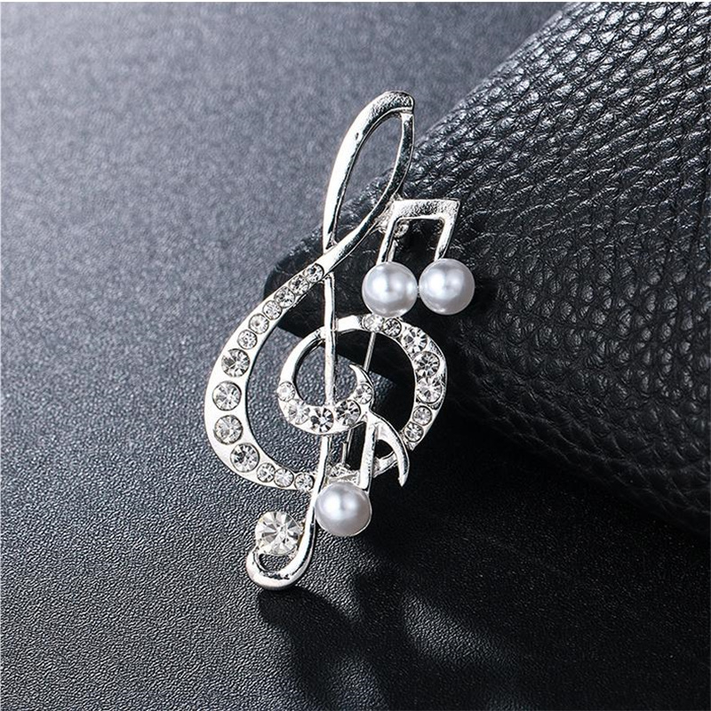 1Pc 우아한 음표 브로치 남자를위한 세련된 양복 액세 - Men Accessories Ideas 리뷰 및 가격