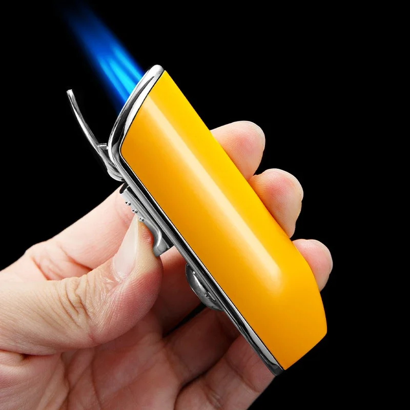 강력한 시가 라이터, 펀치 기능, 방풍 3중 제트 화염 - Lighter Windproof 리뷰 및 가격