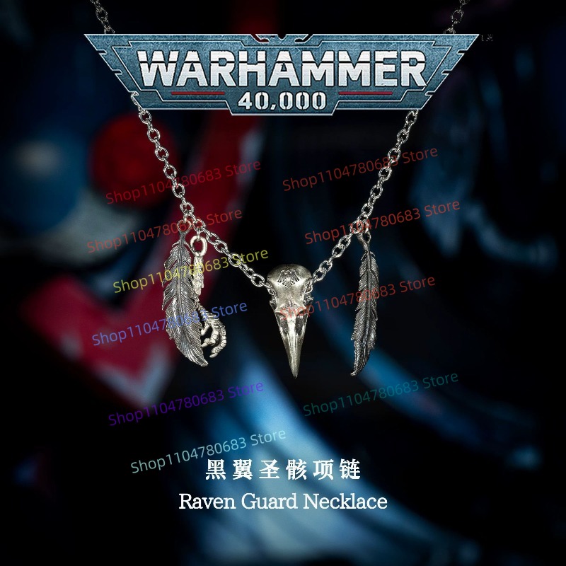 40K 레이븐 가드 목걸이, 레트로 의류 장식품, 남성 - Men'S Accessories Clothing 리뷰 및 가격