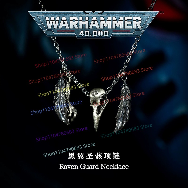 40K 레이븐 가드 목걸이, 레트로 의류 장식품, 남성 - Men'S Accessories Clothing 리뷰 및 가격