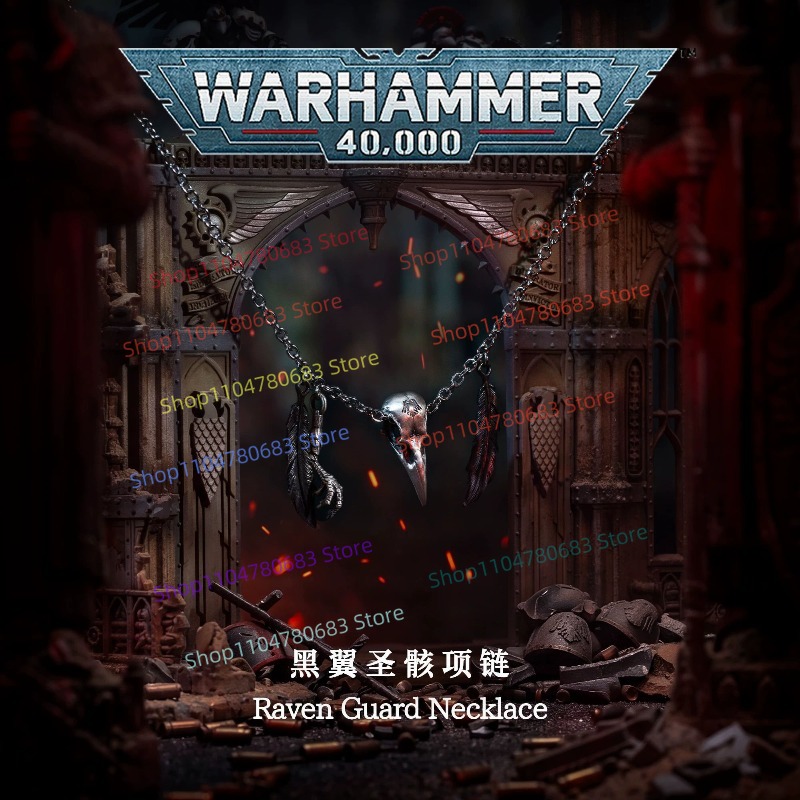 40K 레이븐 가드 목걸이, 레트로 의류 장식품, 남성 - Men'S Accessories Clothing 리뷰 및 가격