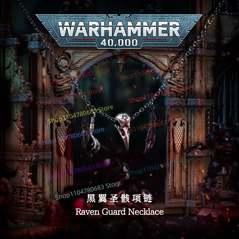 40K 레이븐 가드 목걸이, 레트로 의류 장식품, 남성 - Men'S Accessories Clothing 리뷰 및 가격