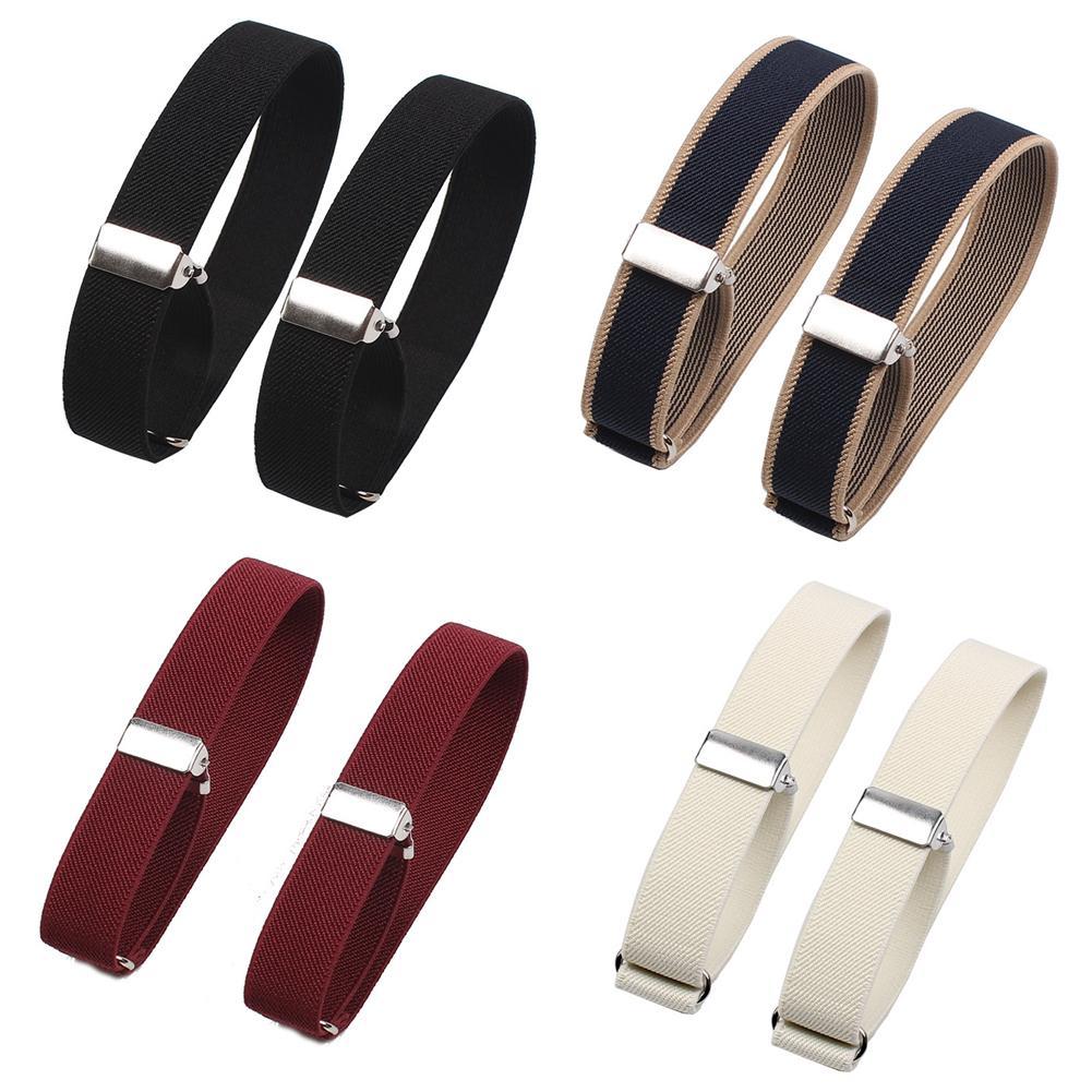 2pcs 조정 가능한 탄성 완장 셔츠 슬리브 홀더 여성 - Men'S Accessories Clothing 리뷰 및 가격