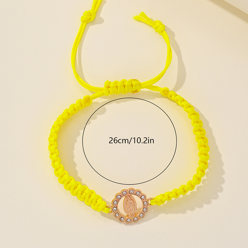보헤미안 옐로우 크리에이티브 레터 펜던트 팔찌, 남녀공 - Men'S Accessories Jewelry Sale 리뷰 및 가격