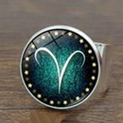 남녀공용 12 별자리 발광 반지, 형광 발광 반지, 커 - Men'S Accessories Jewelry Sale 리뷰 및 가격