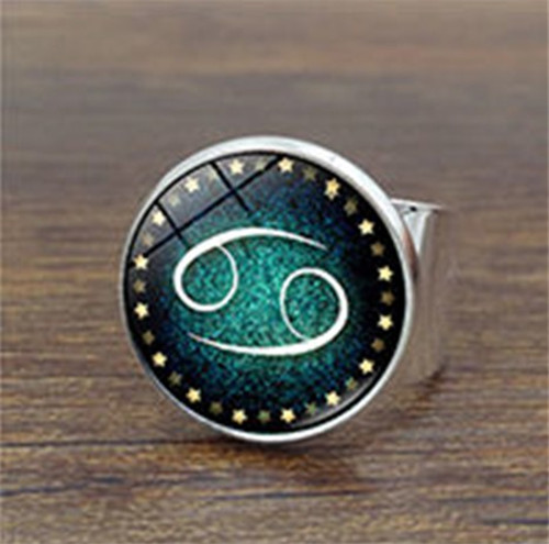 남녀공용 12 별자리 발광 반지, 형광 발광 반지, 커 - Men'S Accessories Jewelry Sale 리뷰 및 가격