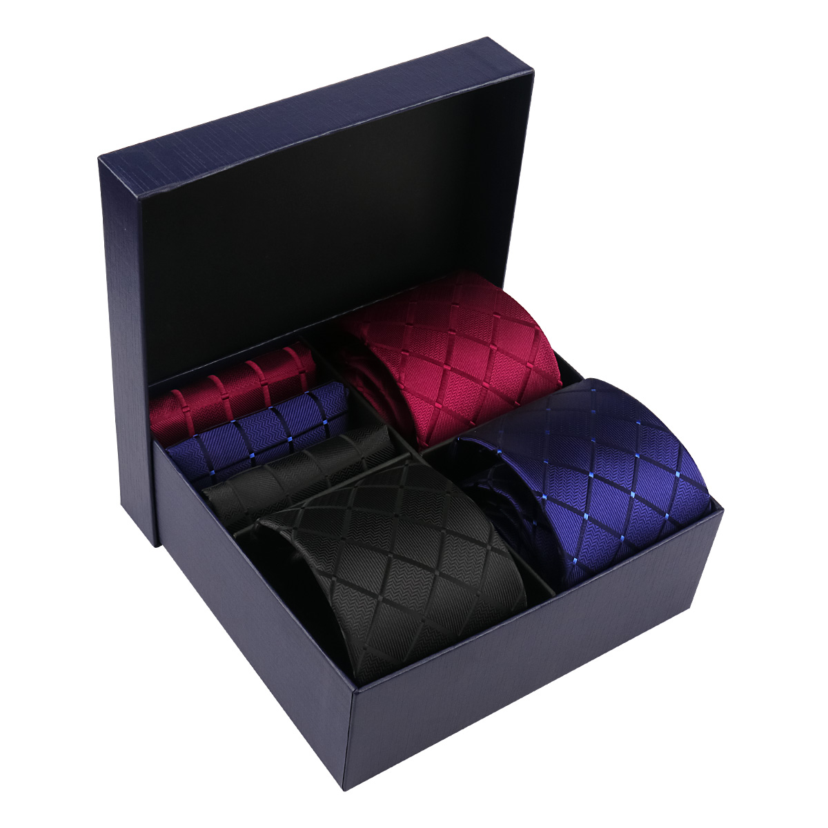 새로운 고급스러운 클래식 남성 넥타이 선물 세트 3종  - Neck Tie Set Box 리뷰 및 가격