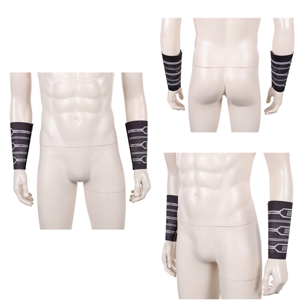 영화 우주 전투 코스프레 그림자의 제왕 실버 가죽 핸드 - Men Accessories Silver 리뷰 및 가격
