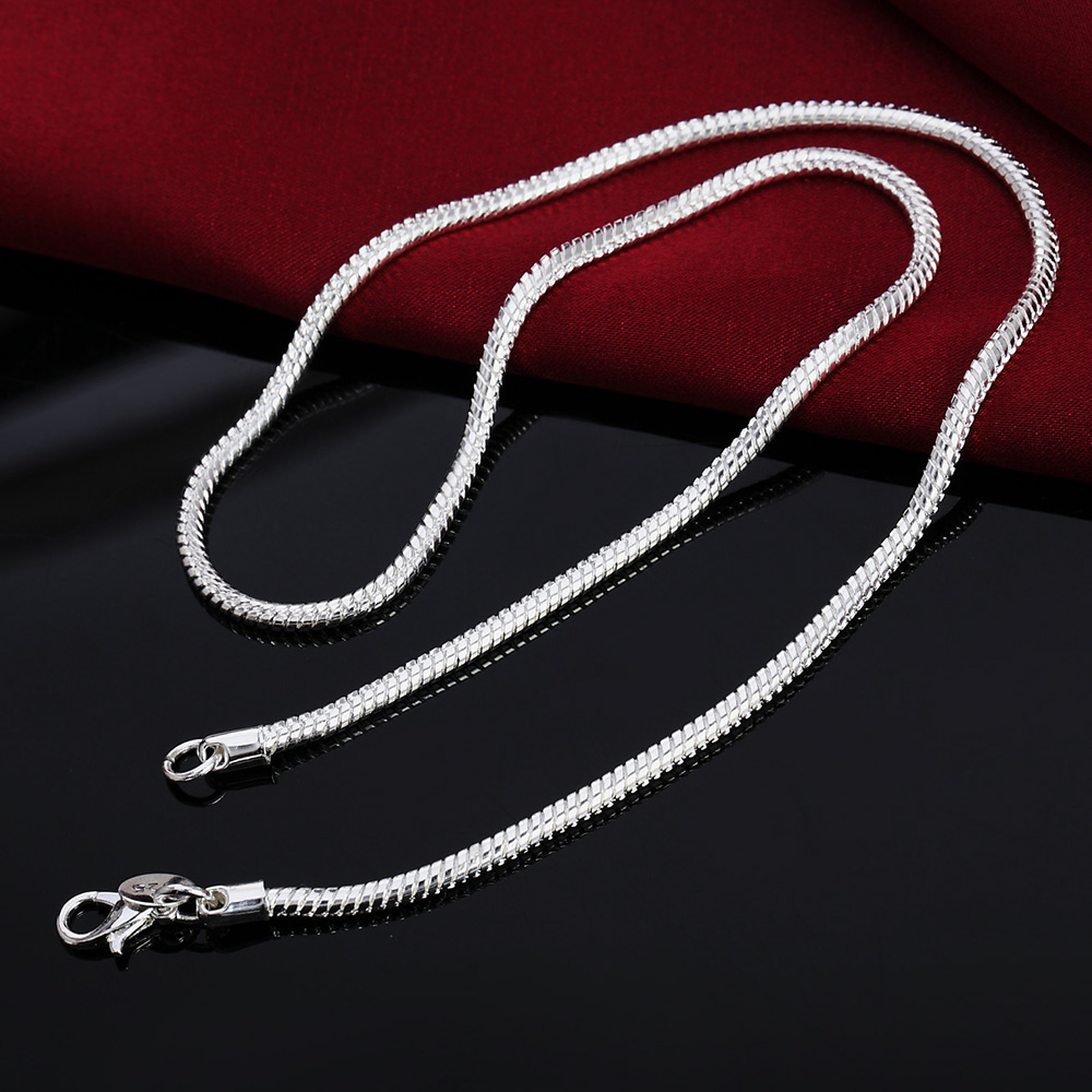 뜨거운 판매 925 스털링 실버 참 1MM/2MM/3M - Men'S Accessories Jewelry Sale 리뷰 및 가격