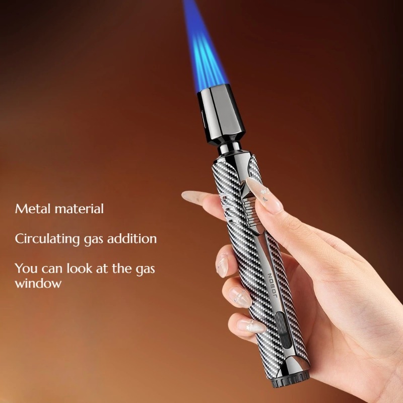 조본 뉴 메탈 3 플레임 방풍 제트 블루 플레임 부탄  - Lighter Windproof 리뷰 및 가격