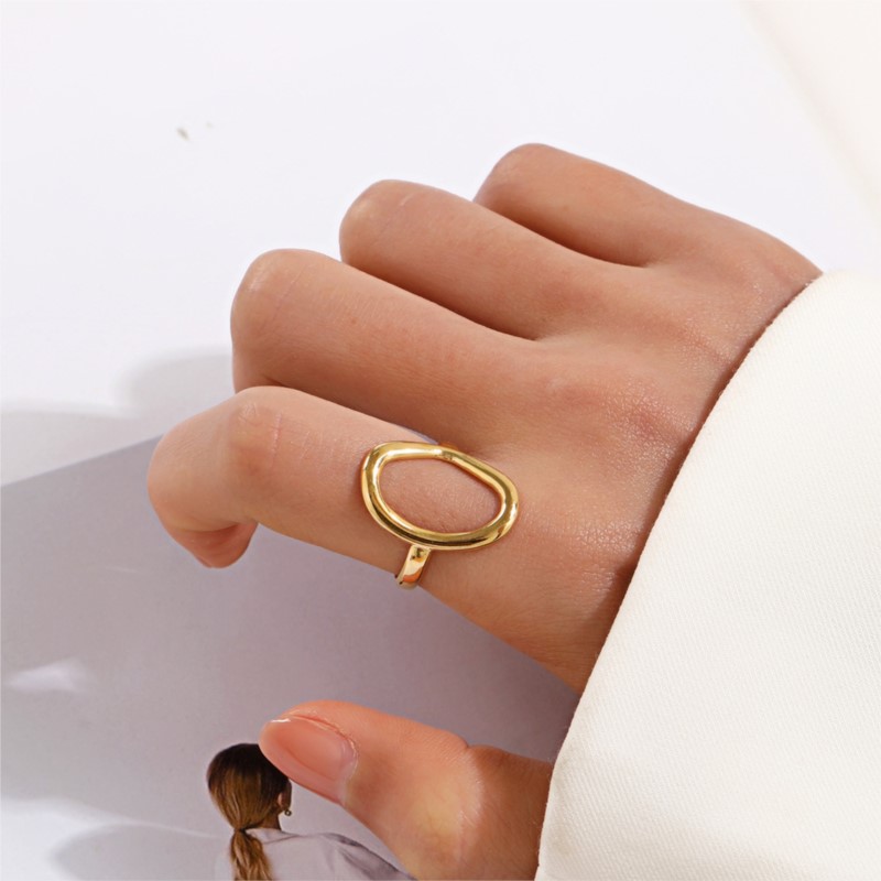 ANENJERY 316L 스테인레스 스틸 중공 타원형  - Men'S Accessories Jewelry Sale 리뷰 및 가격