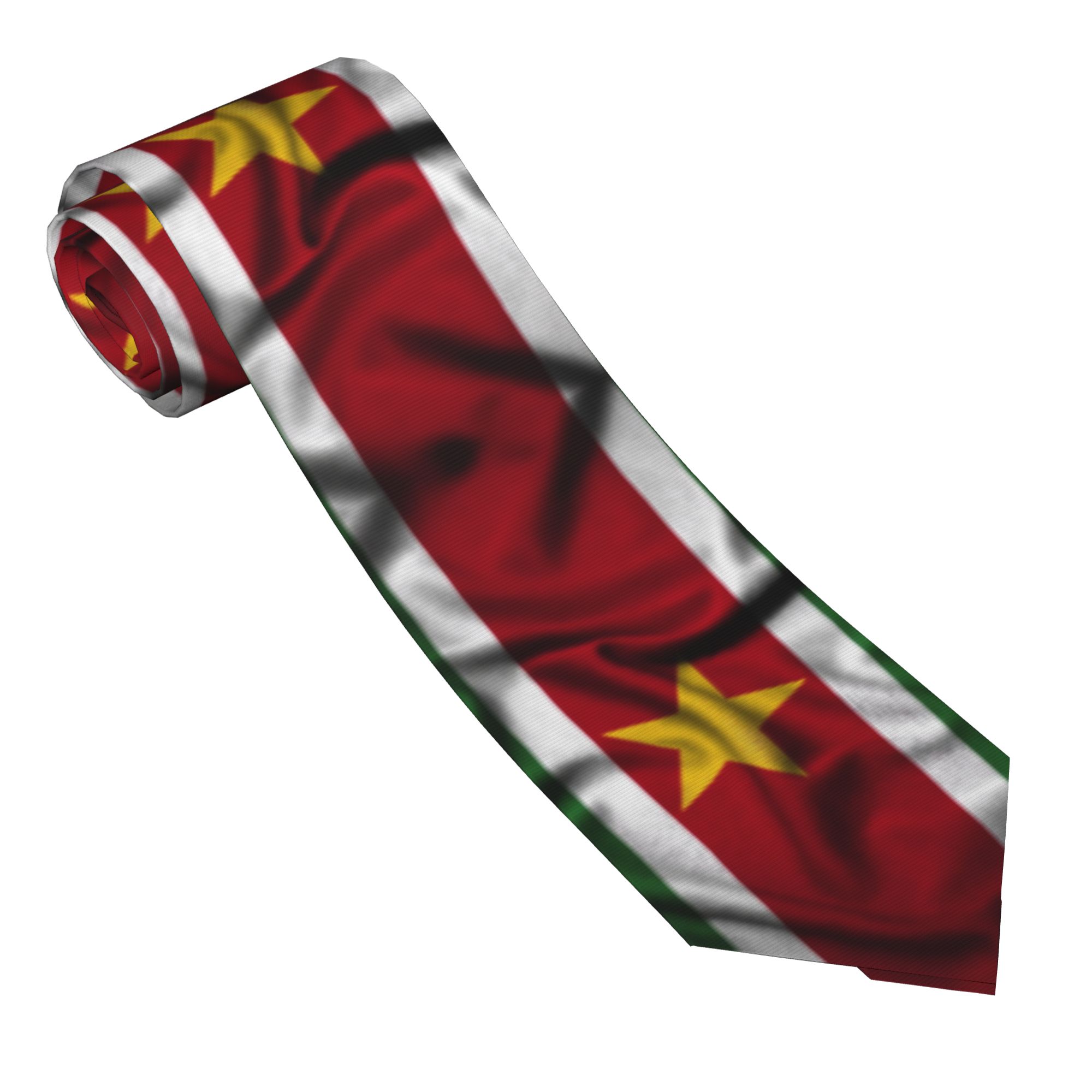 수리남 국기 넥타이 비즈니스 넥타이 남성용 레트로 트렌 - Men Accessories Ideas 리뷰 및 가격