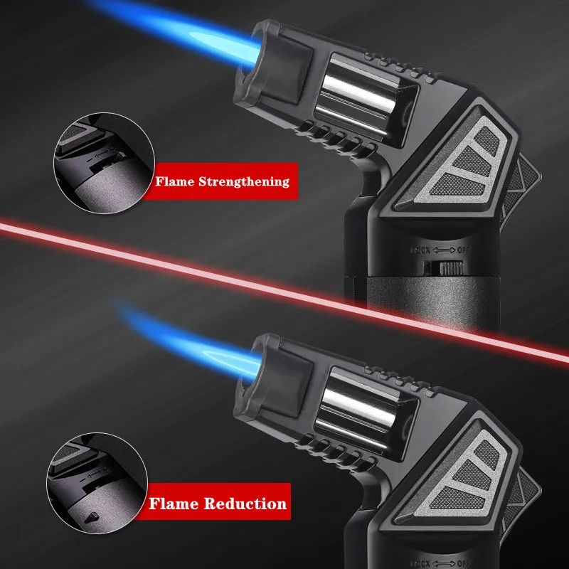 튼튼한 금속 다용도 야외 방풍 부탄 가스 라이터 터보  - Lighter Windproof 리뷰 및 가격